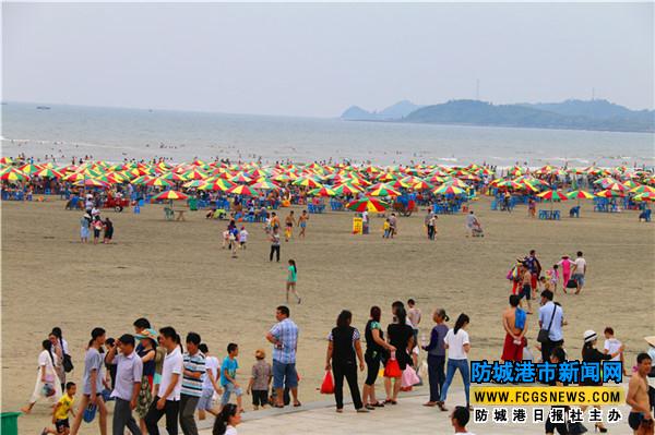 五一假期：两天半26.6万游客涌入防城港江山半岛