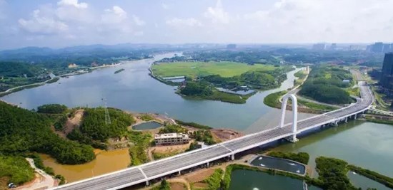 环北部湾自行车公开赛防城港站比赛线路风景优美