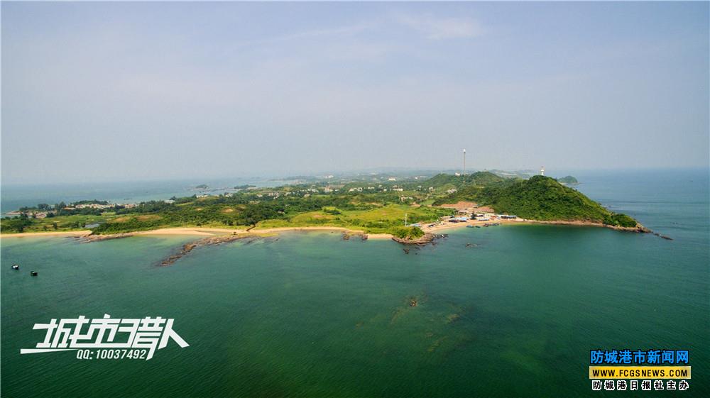 航拍防城港怪石滩风光！发现惊天“大鳄”！