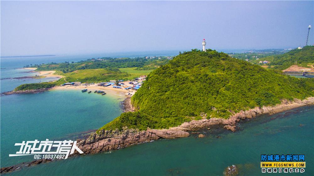 航拍防城港怪石滩风光！发现惊天“大鳄”！