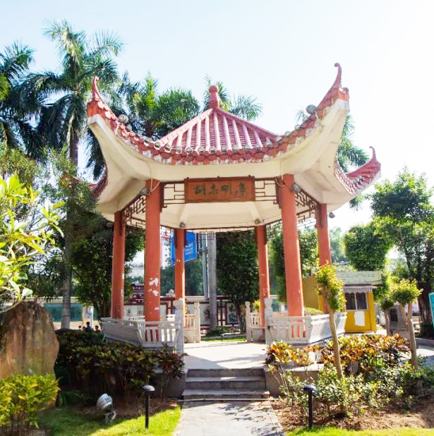 东兴市旅游景区之五东兴市胡志明亭